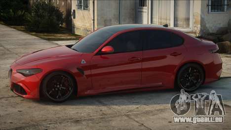 Alfa Romeo Giulia Quadrifoglio 2017 Red für GTA San Andreas