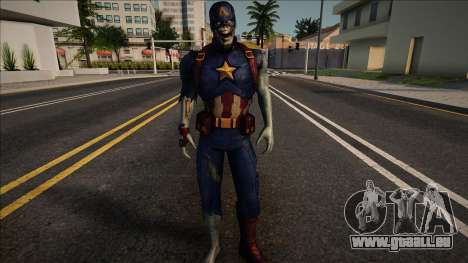 Zombie Captain America (Marvel Future Fight) pour GTA San Andreas