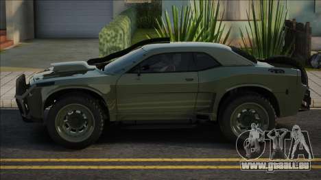 2010 Dodge Challenger SRT Military pour GTA San Andreas