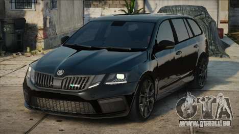 Skoda Octavia RS Black pour GTA San Andreas