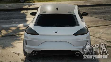 Volkswagen Scirocco White pour GTA San Andreas