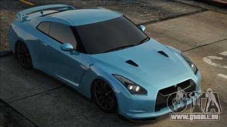 Nissan GT-R R-35 BLUE für GTA San Andreas