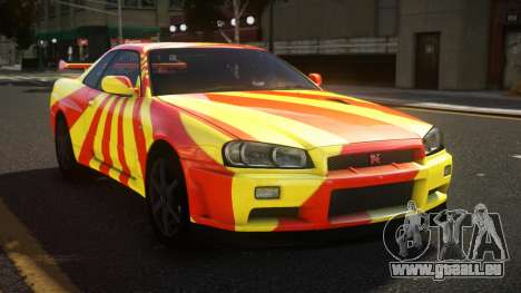 Nissan Skyline R34 Heroshi S2 für GTA 4