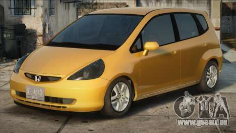 Honda Jazz Yellow pour GTA San Andreas