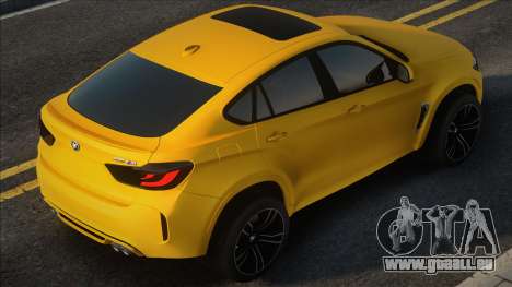 2016 BMW X6M (F16) Yellow für GTA San Andreas