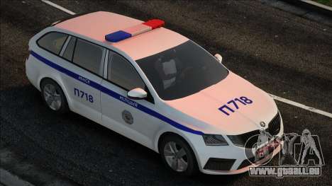 Skoda Octavia VRS MILITSIYA MINSK pour GTA San Andreas