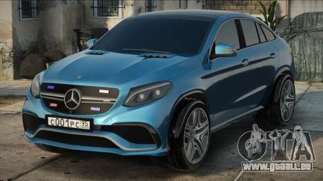 Mercedes-Benz GLE63 BLUE pour GTA San Andreas