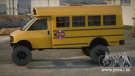 GMC BUS Yellow pour GTA San Andreas