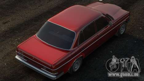 Mercedes-Benz W123 300D Red für GTA San Andreas