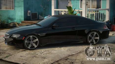 BMW M6 e63 Black pour GTA San Andreas