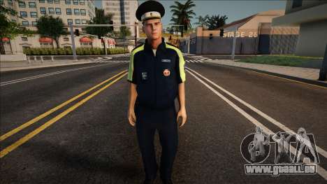 Inspecteur du bataillon de la police de la circu pour GTA San Andreas