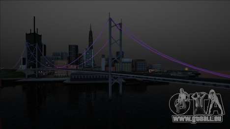 Pont au néon à San Fierro pour GTA San Andreas