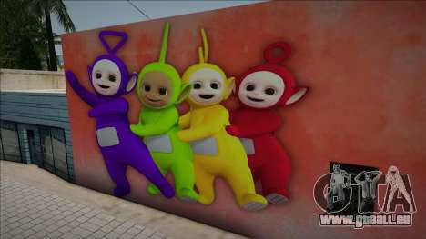 Fresque Teletubbies pour GTA San Andreas