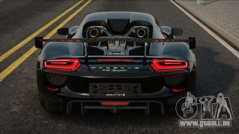 Porsche 918 Spyder 2014 Blek pour GTA San Andreas