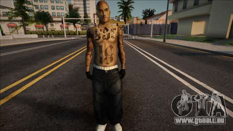 Barrio 18 Street Gang Man 3 pour GTA San Andreas