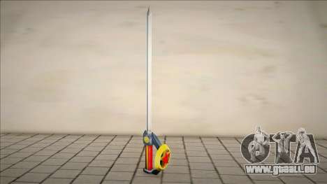 Zeo V Power Sword (Power Rangers Zeo) für GTA San Andreas