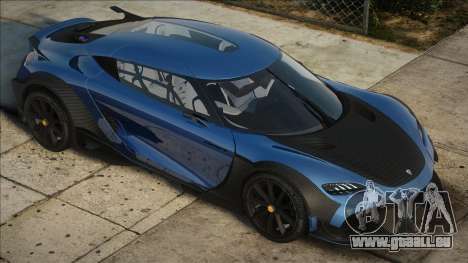 Koenigsegg Gemera Blue pour GTA San Andreas