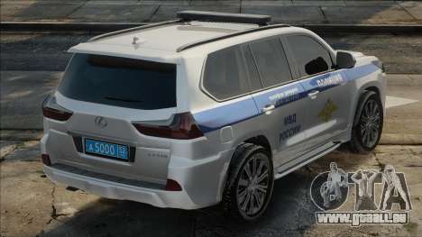 Lexus 570 MIA Police pour GTA San Andreas