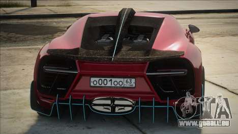 Bugatti Chiron Re für GTA San Andreas