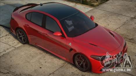 Alfa Romeo Giulia Quadrifoglio 2017 Red pour GTA San Andreas