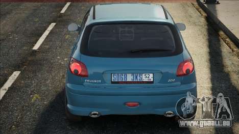 Peugeot 206 BL pour GTA San Andreas