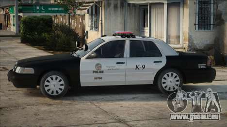 LAPD 2011 Ford Crown Victoria K-9 pour GTA San Andreas