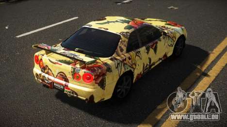 Nissan Skyline R34 Heroshi S11 für GTA 4