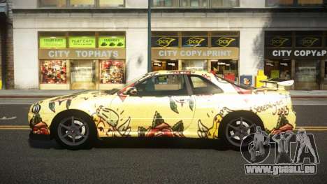 Nissan Skyline R34 Heroshi S11 pour GTA 4