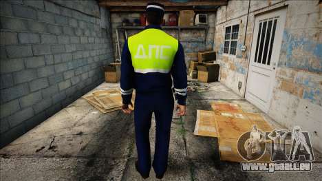 Inspecteur de la circulation avec un talkie-walk pour GTA San Andreas