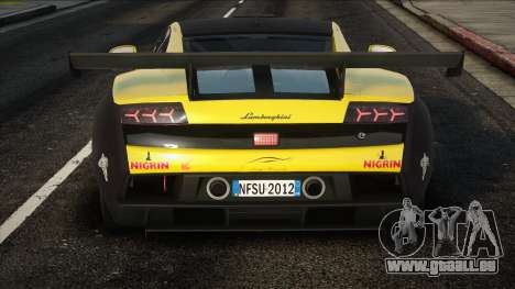 2010 Lamborghini Gallardo LP560-4 GT3 Reiter für GTA San Andreas