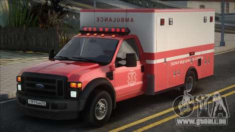 2008 Ford F-550 Ambulance pour GTA San Andreas