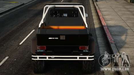 Mercedes-Benz G65 AMG 6X6 Blek pour GTA San Andreas