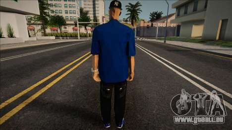 Blue T-Shirt Mann für GTA San Andreas