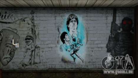 Mural Maradona pour GTA San Andreas