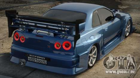 Nissan GT R34 [gtr] für GTA San Andreas