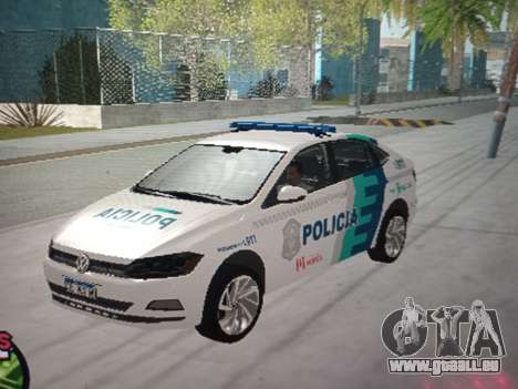 Volkswagen Virtus PBA Police pour GTA San Andreas