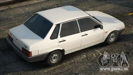 VAZ 21099 Blanc (Stock) pour GTA San Andreas