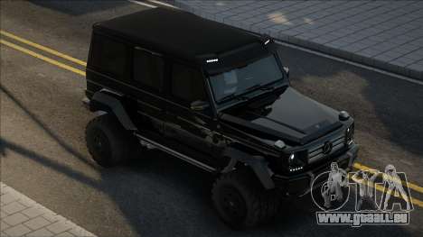 Mercedes-Benz G500 4x4 Black pour GTA San Andreas