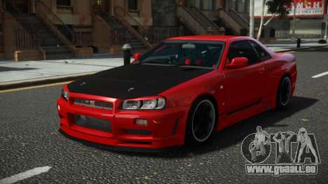 Nissan Skyline R34 Lanuga pour GTA 4