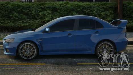 Mitsubishi Lancer Evolution Blu pour GTA San Andreas