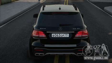 Mercedes-Benz GLE 63S AMG Black pour GTA San Andreas