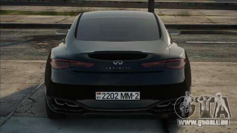 Infinity Q60 Black für GTA San Andreas