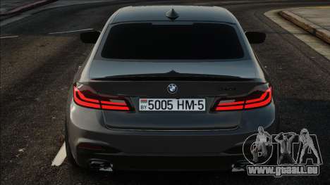 BMW 540i g30 Grey pour GTA San Andreas