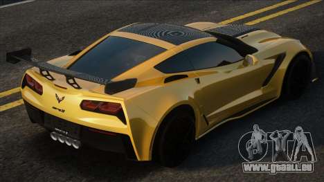 Chevrolet Corvette ZR1 2019 Yellow pour GTA San Andreas