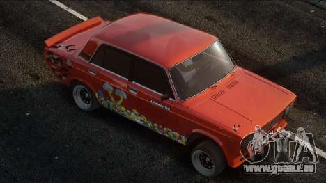 VAZ 2107 Les Simpson pour GTA San Andreas