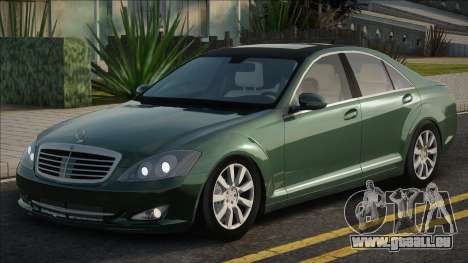 Mercedes-Benz S500 w221 Green pour GTA San Andreas