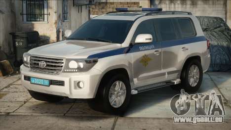 Toyota Land Cruiser 200 DPS Police pour GTA San Andreas