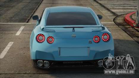 Nissan GT-R R-35 BLUE pour GTA San Andreas