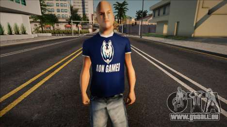 Aongamer Skin pour GTA San Andreas