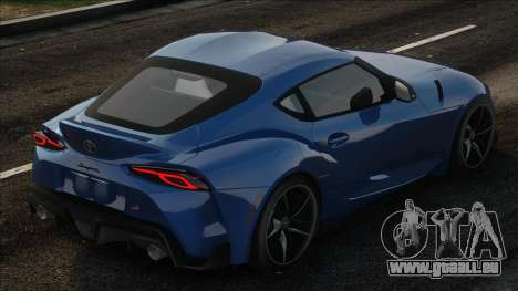 Toyota Supra GR Blue pour GTA San Andreas